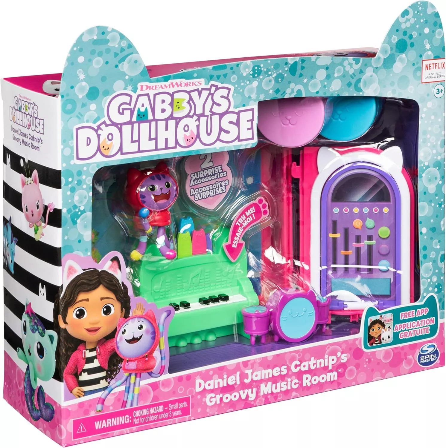 Gabby's Dollhouse — sala de música de Daniel James Catnip