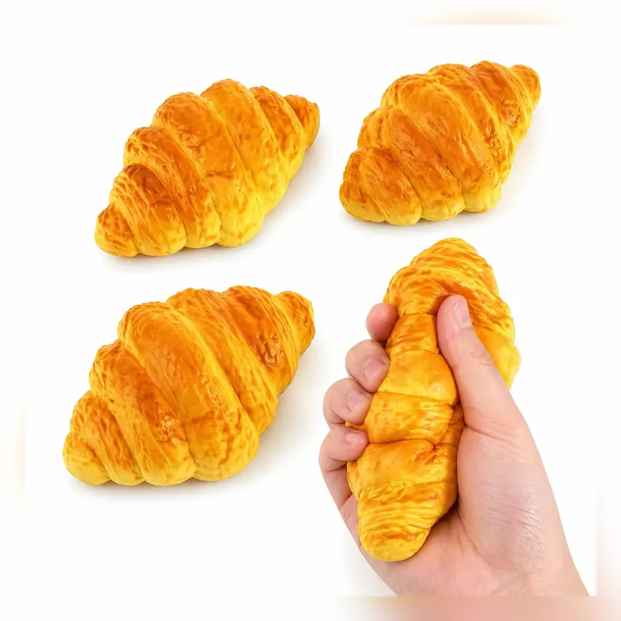 Squishy medialunas x4