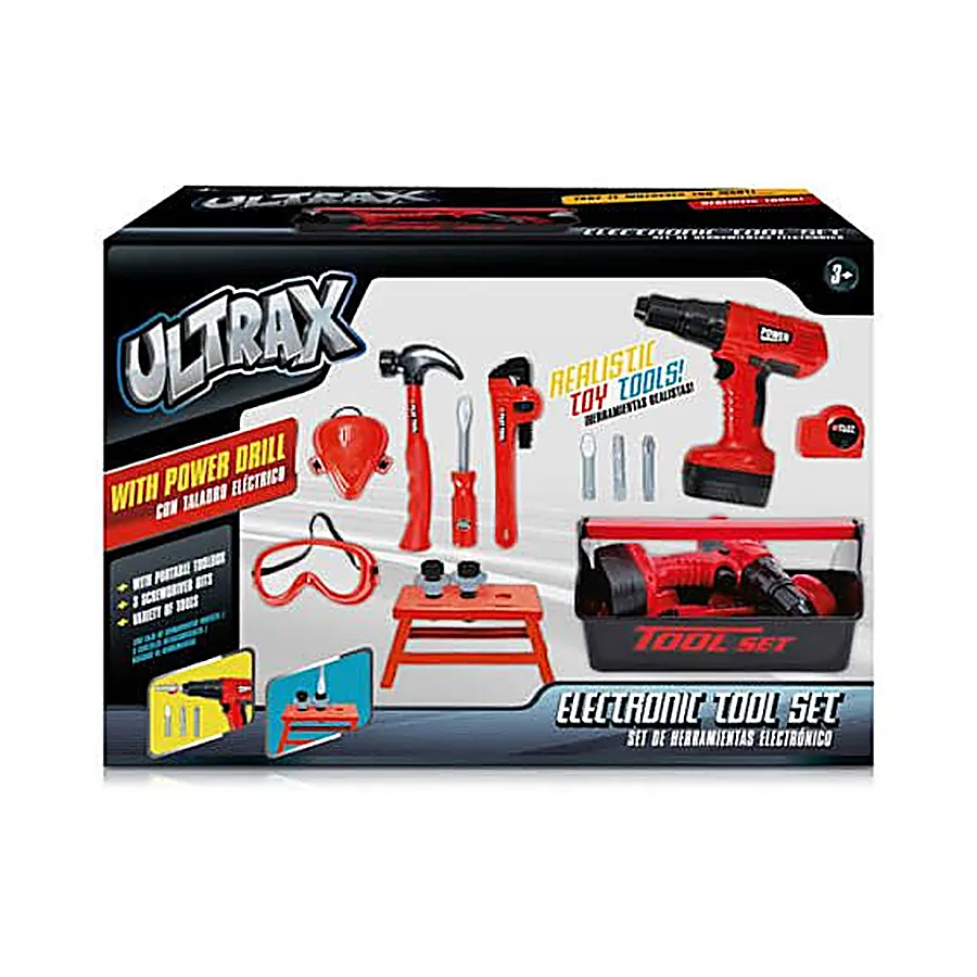 Ultrax — set de herramientas con taladro